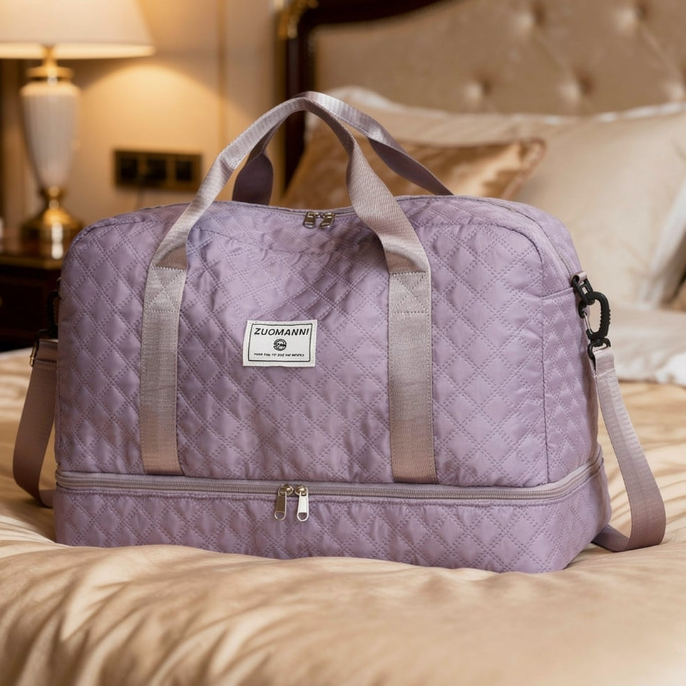 All-in-One Weekend Bag with Shoe Compartment