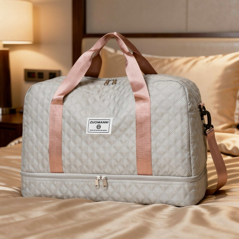 All-in-One Weekend Bag with Shoe Compartment