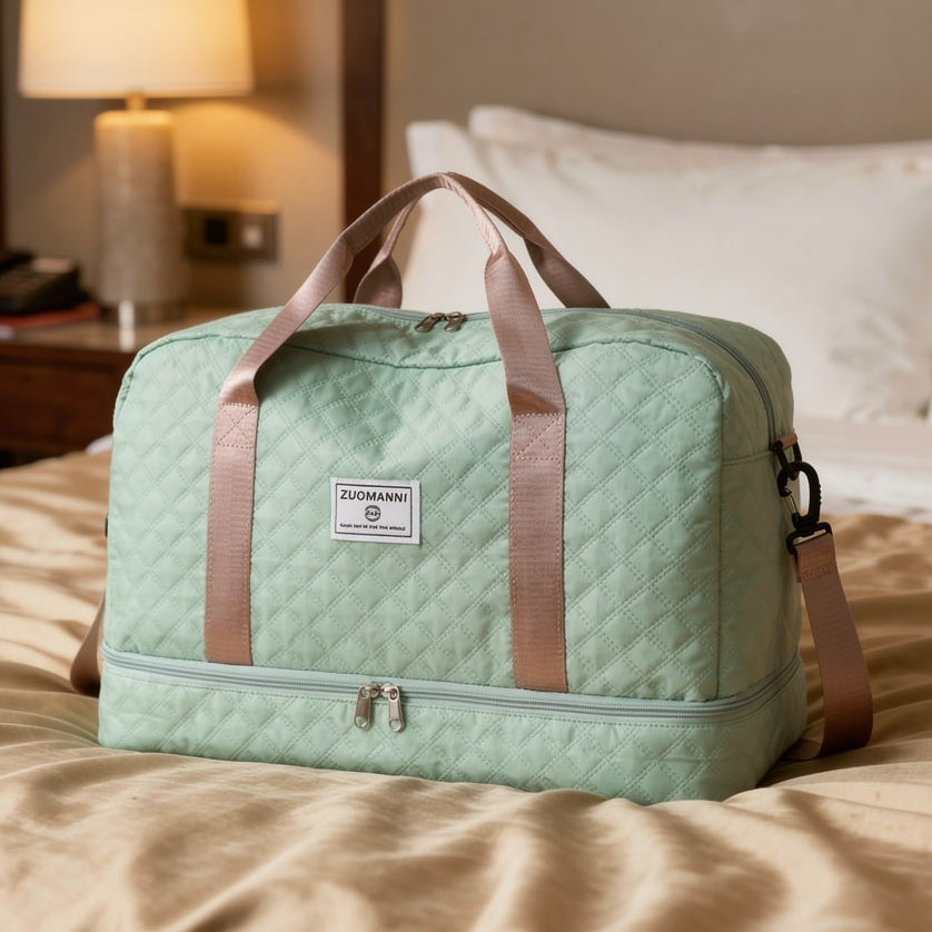 All-in-One Weekend Bag with Shoe Compartment