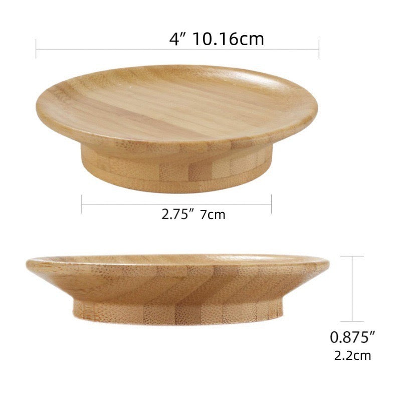 Elegant Wooden Snack Tray for Wine Glasses | Perfect for Entertaining