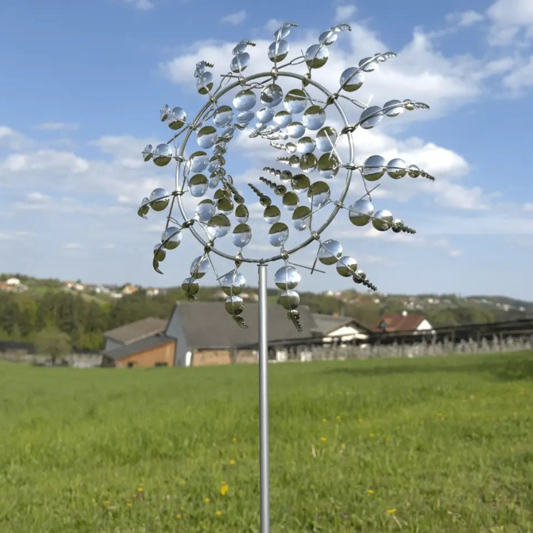 Garden Whirlwind | Elegant Metal Wind Spinner