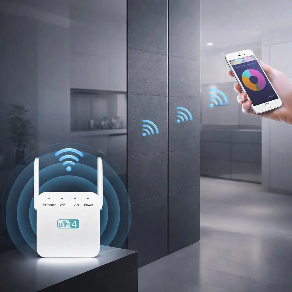 HomeWiFi Booster | Reliable Network Expander for Every Room
