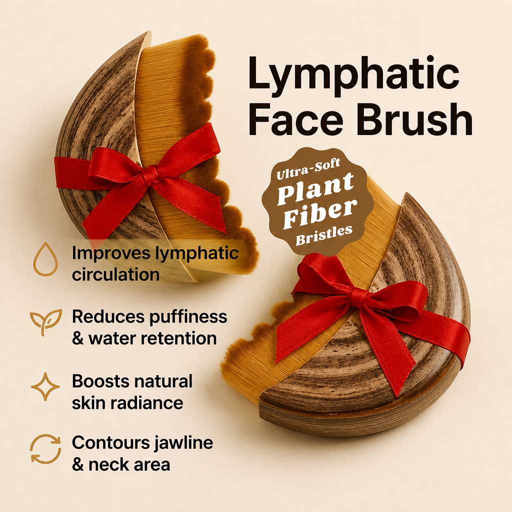 Vivenza™ Lymphatic Facial Brush — Reveal Your Skin’s Freshest, Most Radiant Glow Every Day
