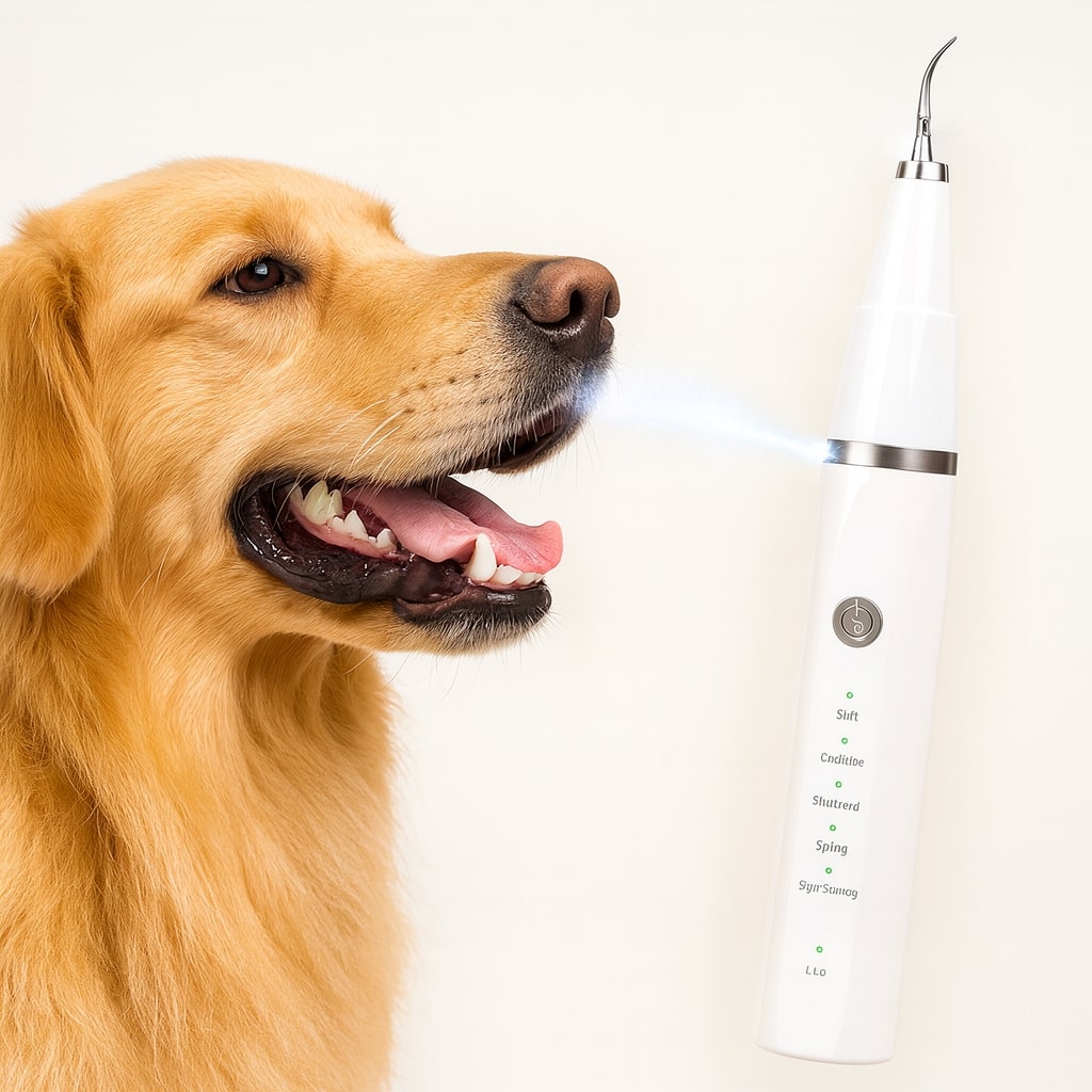 Gentle Pet Tooth Cleaner | Efficient Tartar Removal for Dogs and Cats