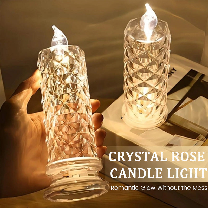 CrystalAura™ — Ignite Your Nights with Effortless, Romantic Glow