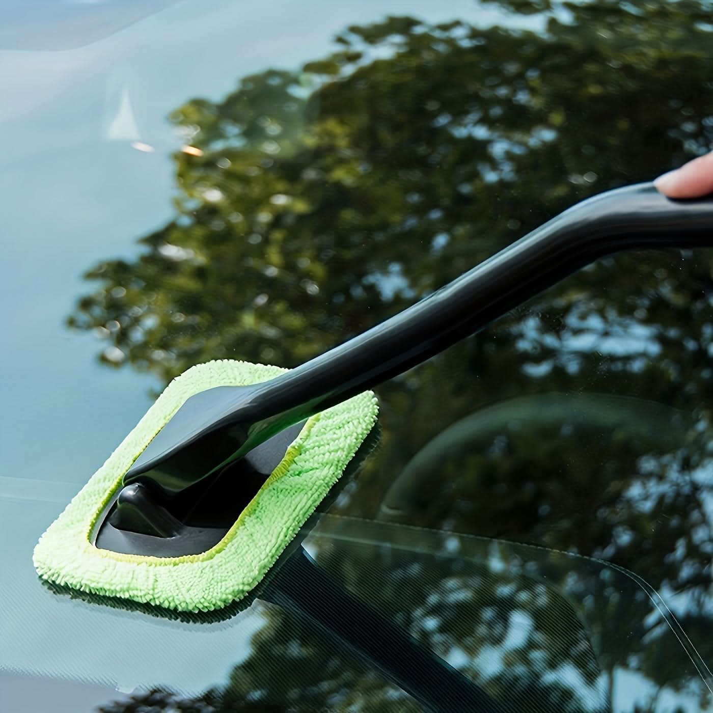 Windshield Cleaning Brush Set for Streak-Free Auto Glass Care
