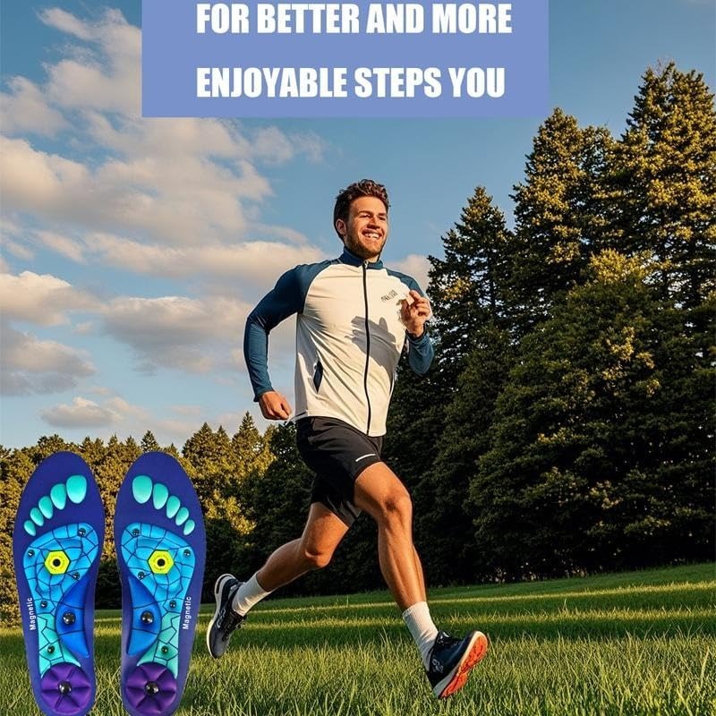 MagnaStride™ — Unlock All-Day Energy and Melt Away Foot Pain with Every Step