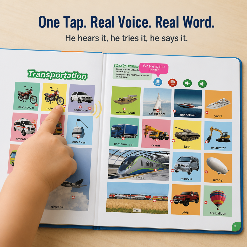 SparkSpeak™ — Have Your Toddler Speaking Genuine English Words Without Needing Another Tablet