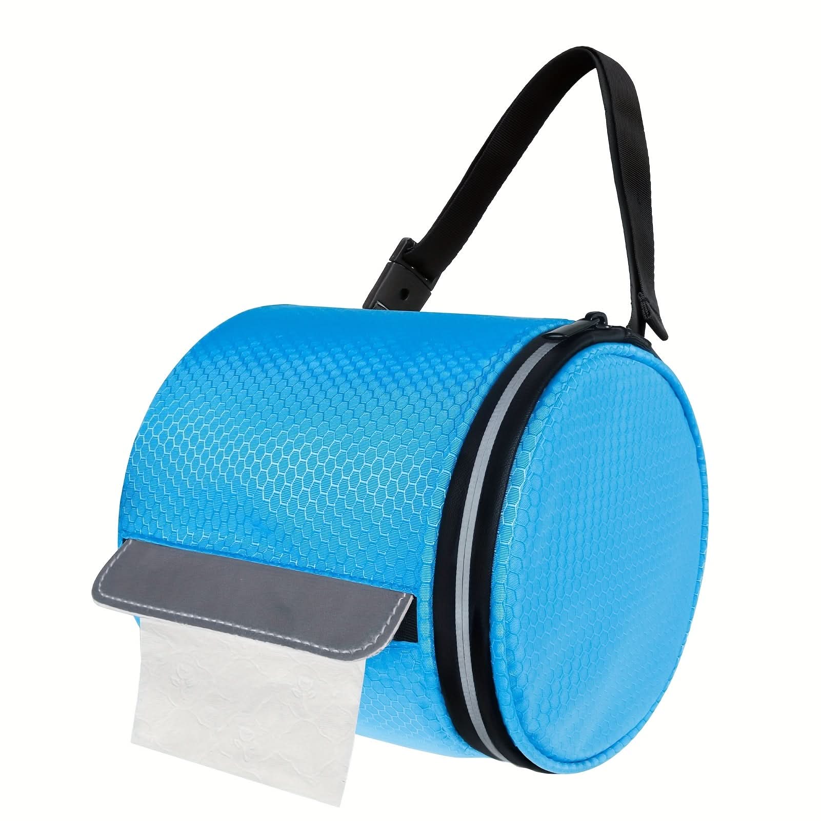 Honeycomb Toilet Paper Holder with Sturdy Fabric Cover