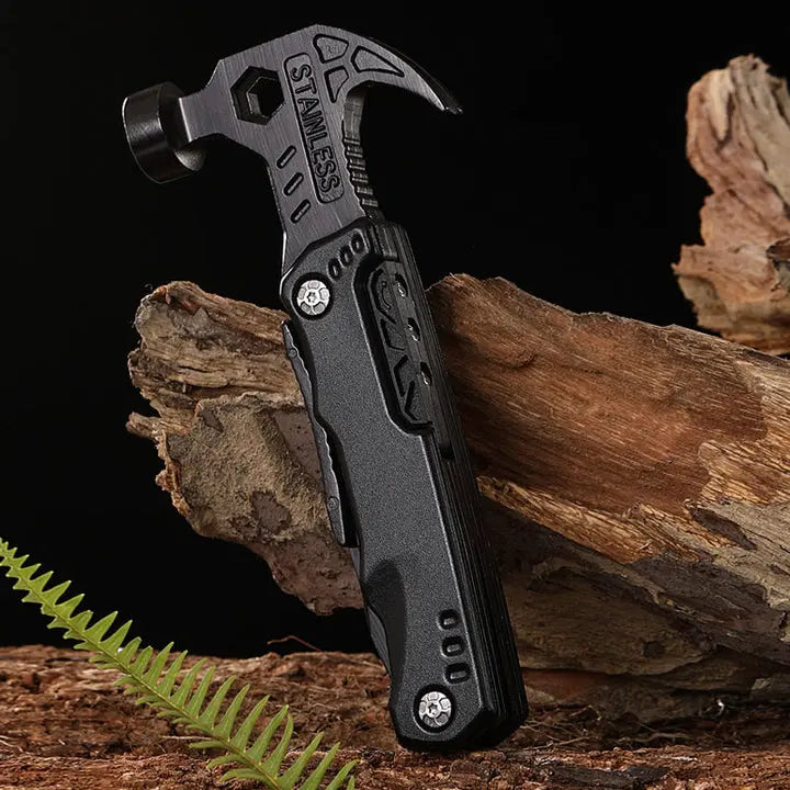 7-in-1 Multipurpose Hammer | Travel-Friendly | Seven Functions | FixForge