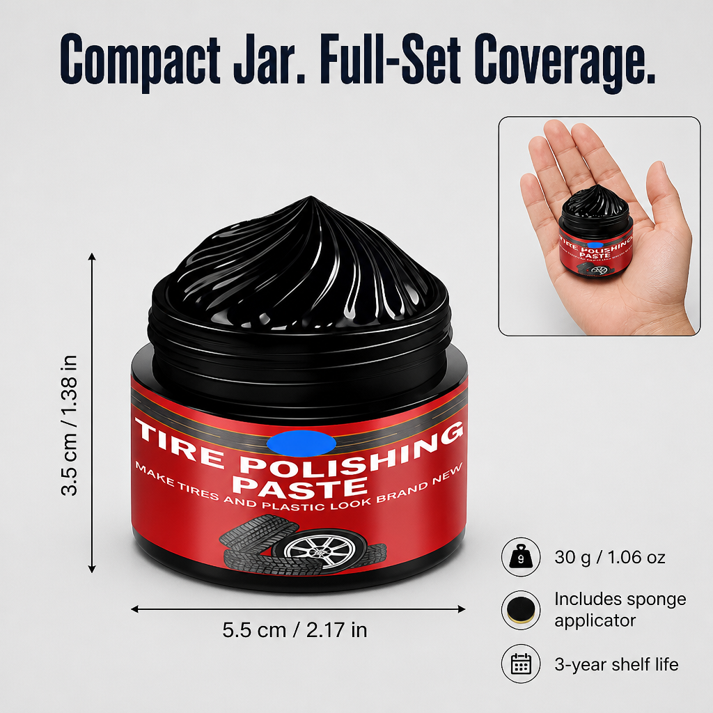 ObsediaBlack™ — Restore Dull Tires to Rich, Freshly-Detailed Black in Minutes