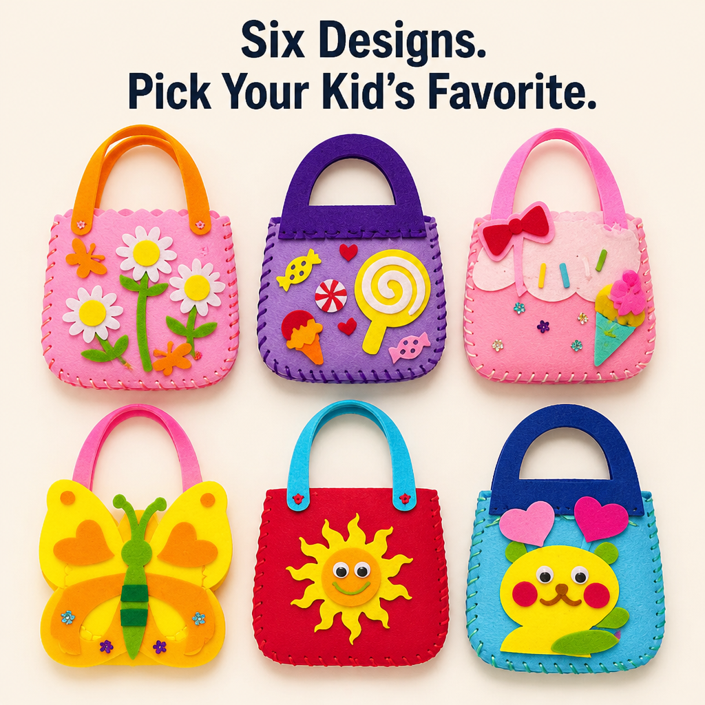 CrafTote™ — Swap Screen Time for a Bag Your Kid Truly Completes