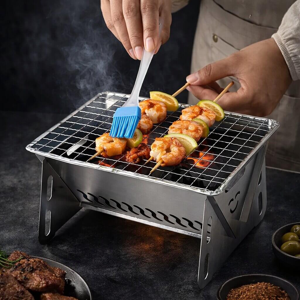 Charcoal BBQ | Quick Setup | Robust Design | OutdoorFlamme