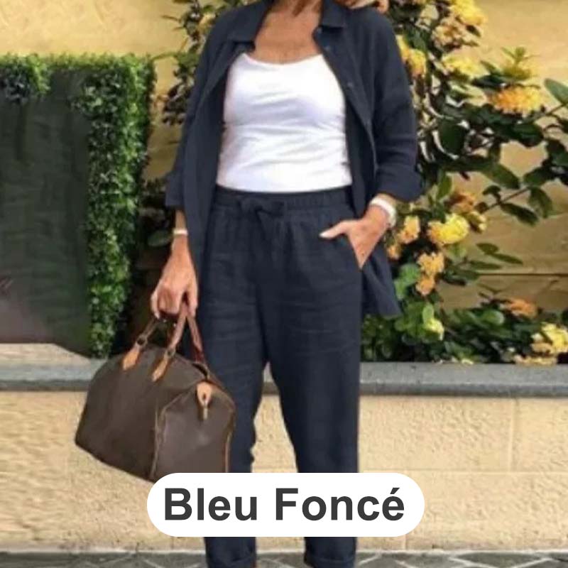 Confortil™ Cotton-Linen Set — Feel Fresh, Free, and Flawlessly Stylish All Day Long