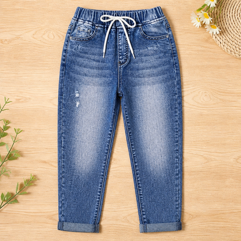 FlexiCurve™ Drawstring Jeans — Slip Into All-Day Comfort and Unstoppable Confidence