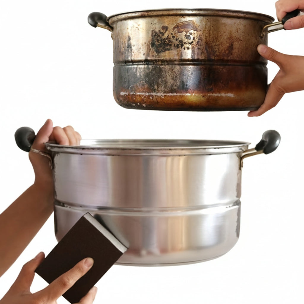 SPOTLESSWAVE - Versatile Diamond Sponge Cleaning Set for Pots & Pans