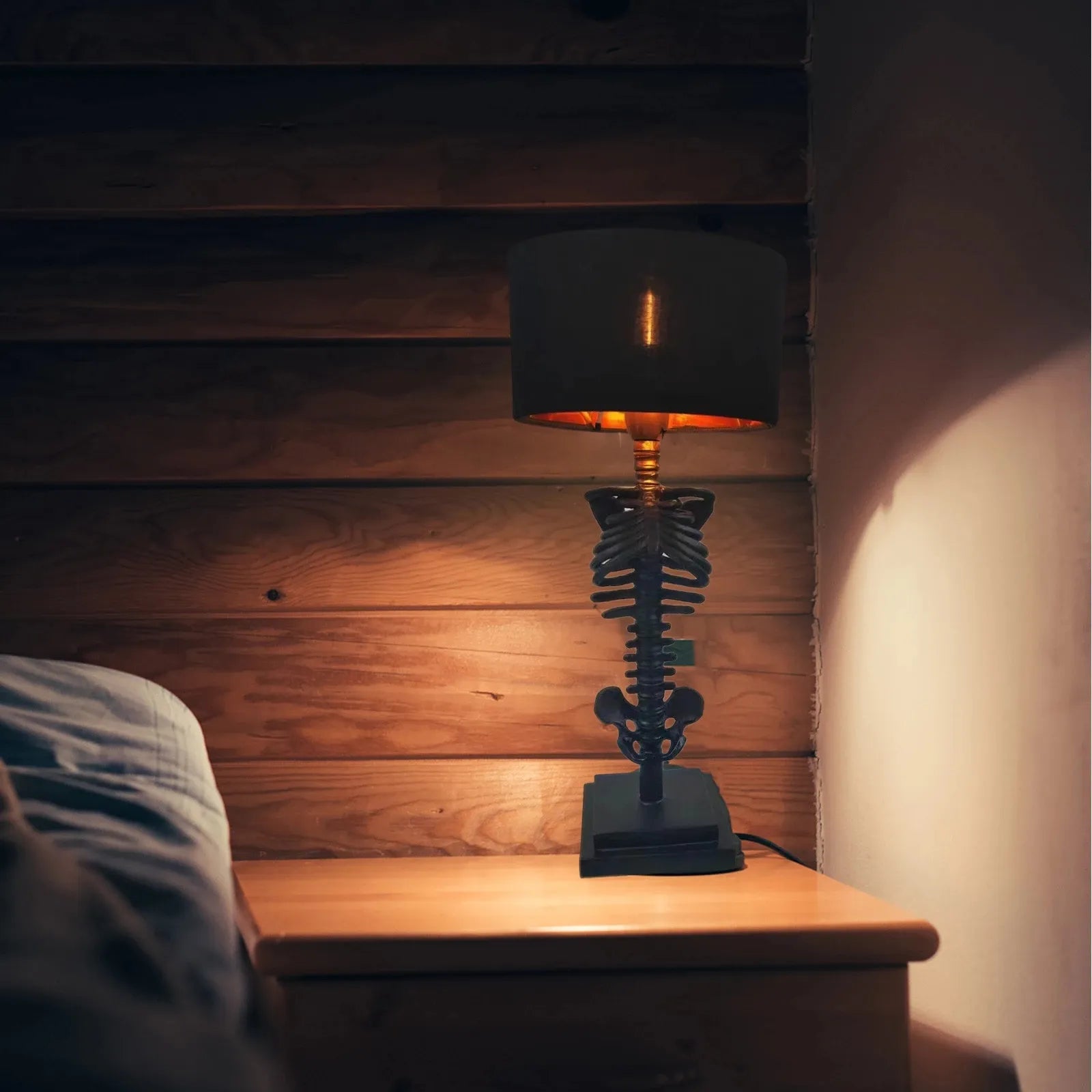 Gothic Skull Desk Lamp