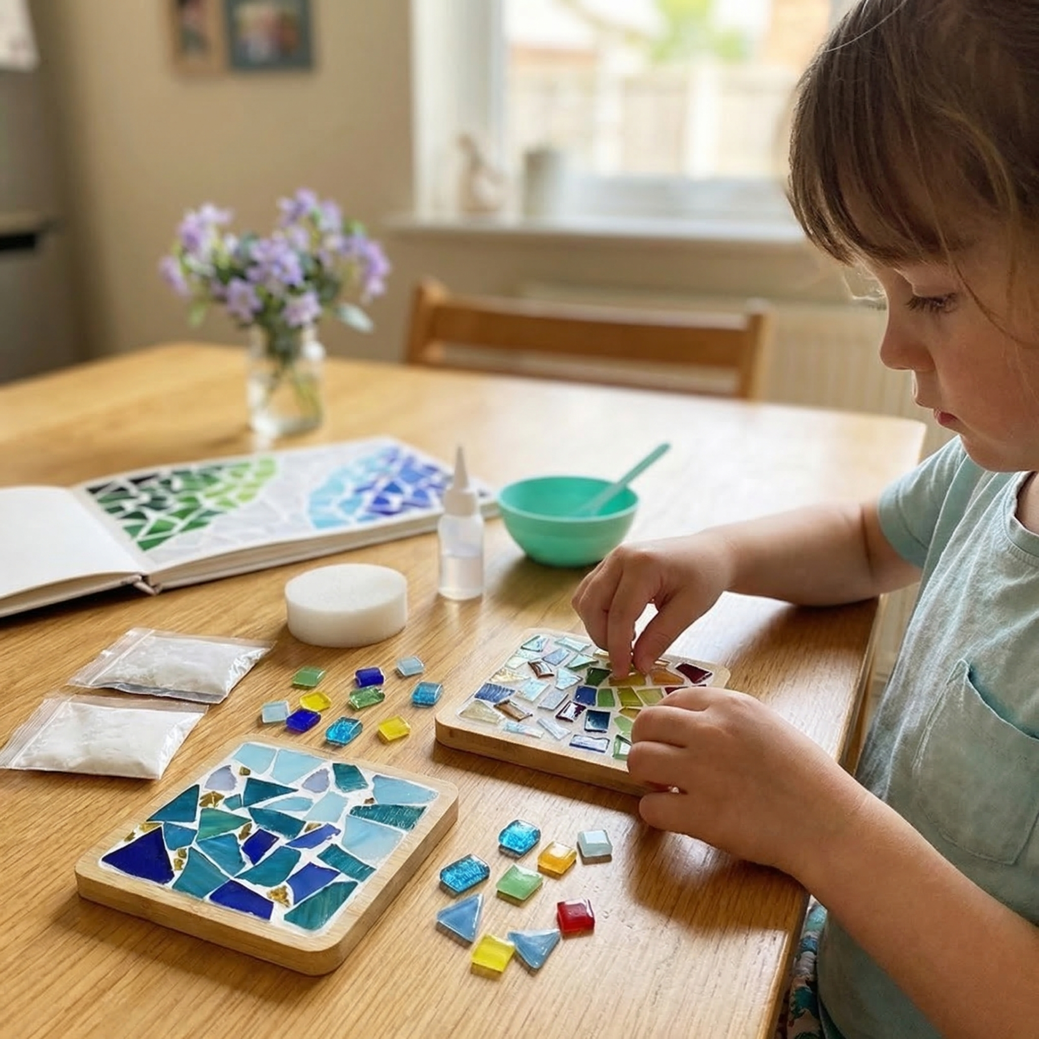 MosaicHeart™ Family Coaster Kit — Turn Every Craft Into Cherished Family Magic
