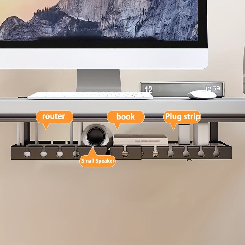 NeatNest - Customizable Under-Desk Cable Management Solution