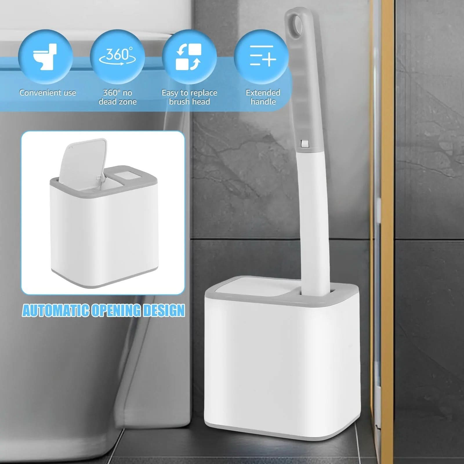 Disposable Toilet Brush Cleaning Set