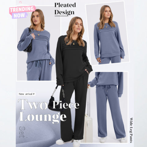 NovaLuxe™ Lounge Set — Wrap Yourself in All-Day Style and Cloudlike Comfort
