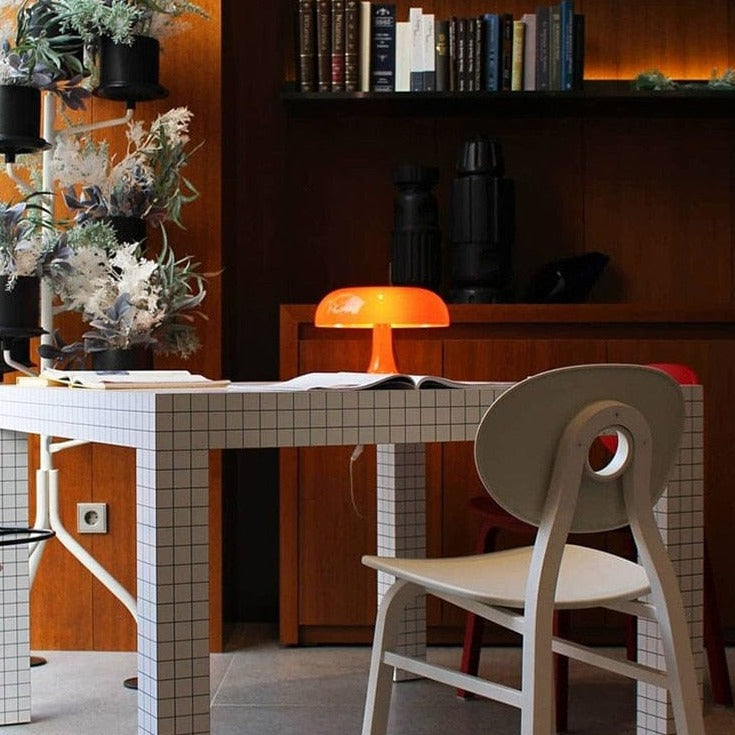 Nordic mushroom-shaped table lamp