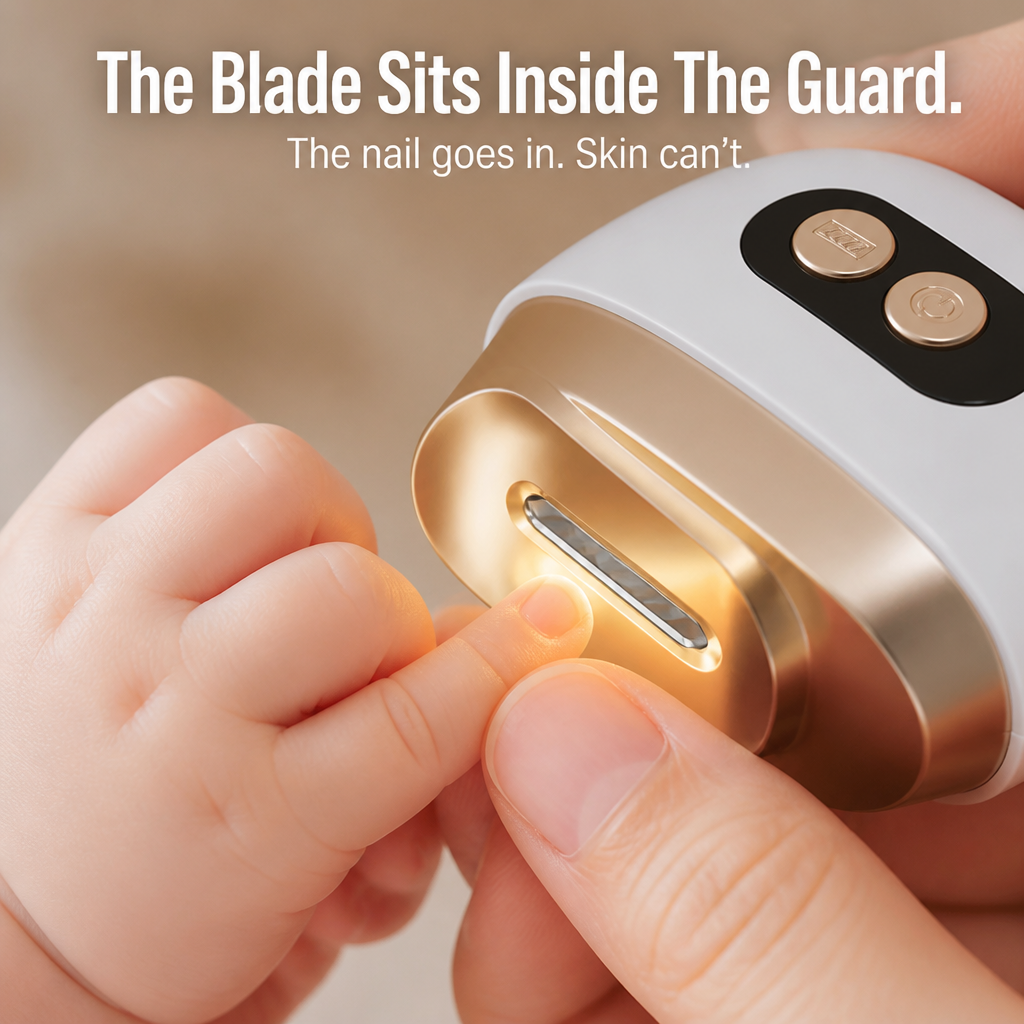 LuminaClip™ — Cut, Shape & Shine Every Nail At Home (Including Baby's)