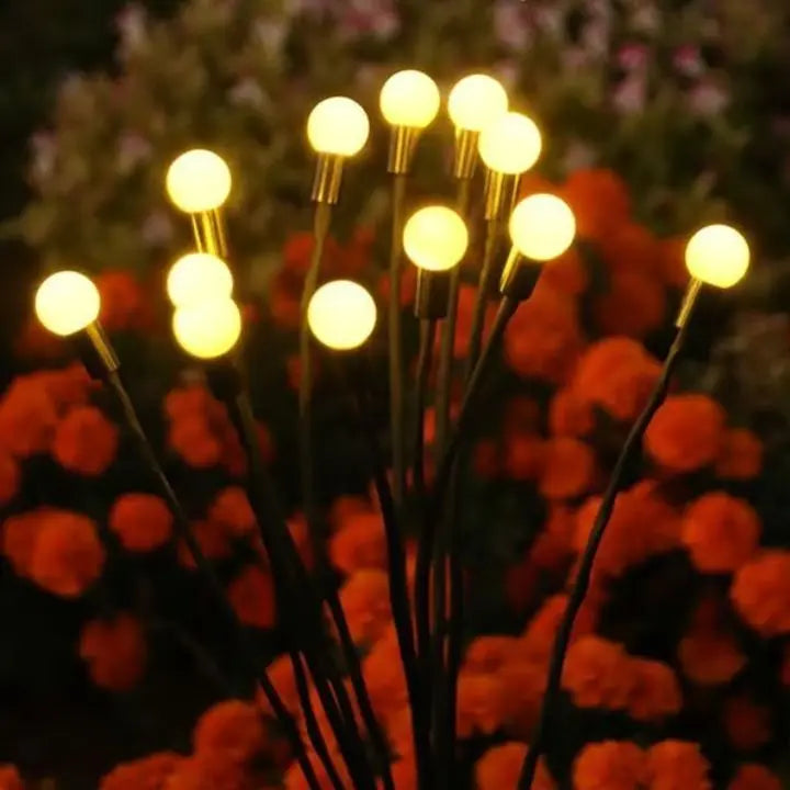 Waterproof Solar Firefly Lanterns with 6 LEDs
