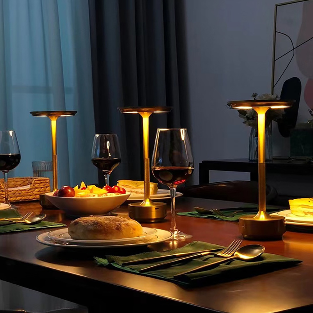 LuminaLux - Wireless Style Lamp | USB Rechargeable | Touch Activated | Table Lamp | Ambient Lighting