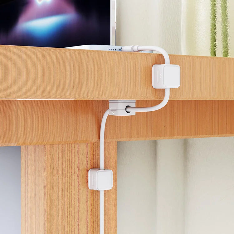 NexaSnap™ Magnetic Cable Keeper — Snap Your Cables Into Effortless, Clutter-Free Control