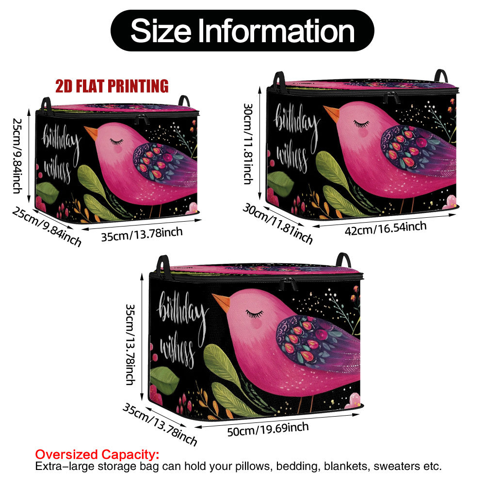 AviaryNest – Versatile Foldable Storage Box with Lid