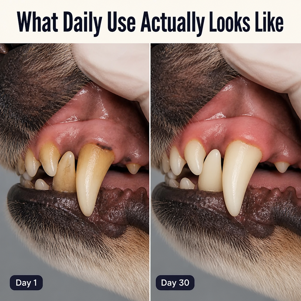 SmilePaw™ — Stop the Brushing Struggle and Remove Tartar in 30 Seconds a Day