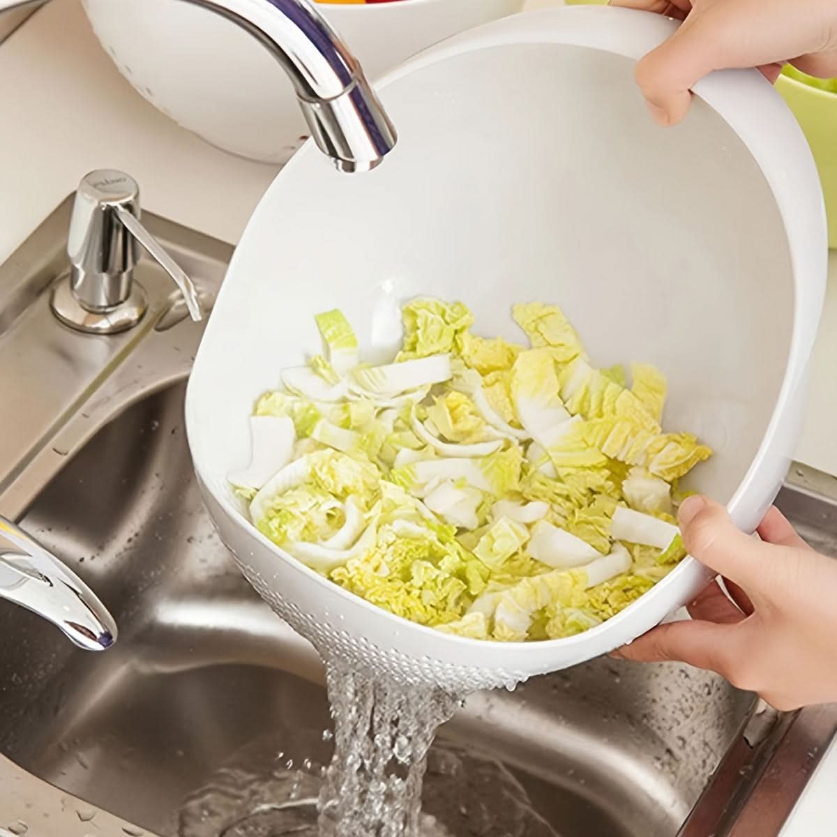 Multifunctional Strainer Basket for Kitchen Washing