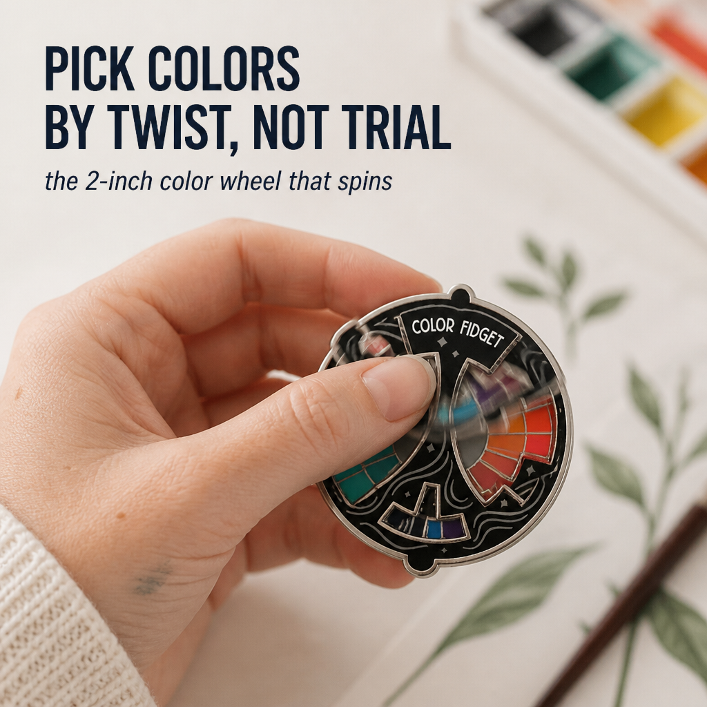 ColorSpin™ — Select Color Palettes by Twist, Not Through Trial and Error