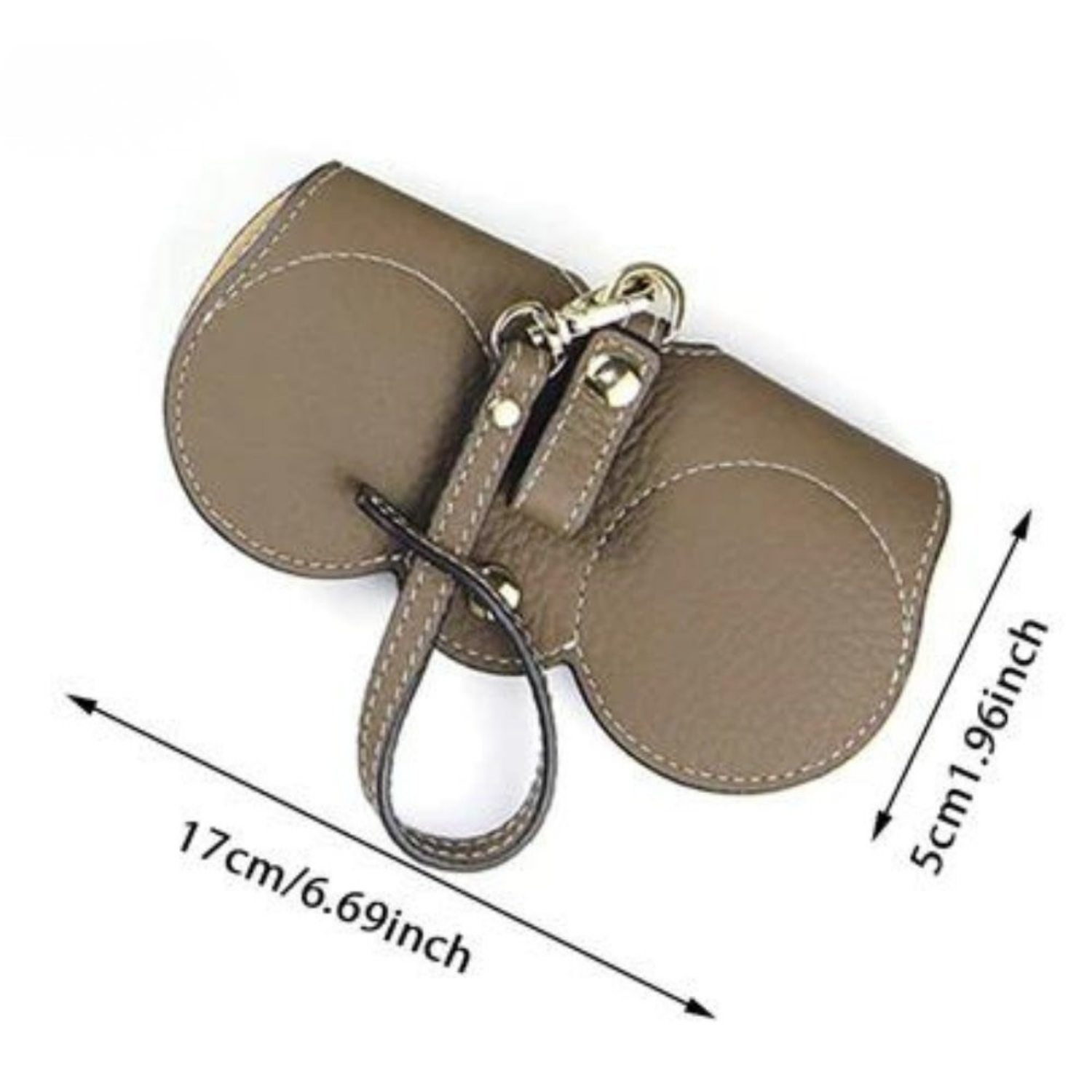 SlendaRico™ Slim Leather Glasses Case — Ultimate Featherlight Protection That Moves with You
