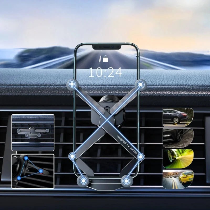 DriveGrip™ — Stay Safe and In Control with Rock-Solid, Hands-Free Phone Stability