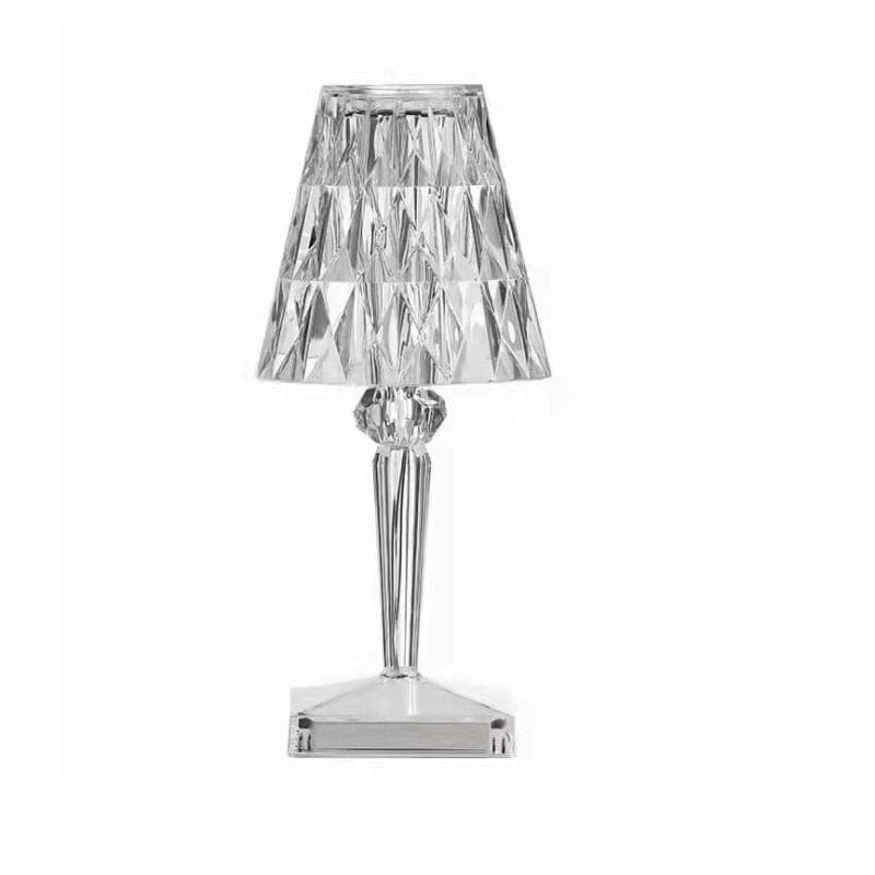 LED Crystal Glass Table Lamp