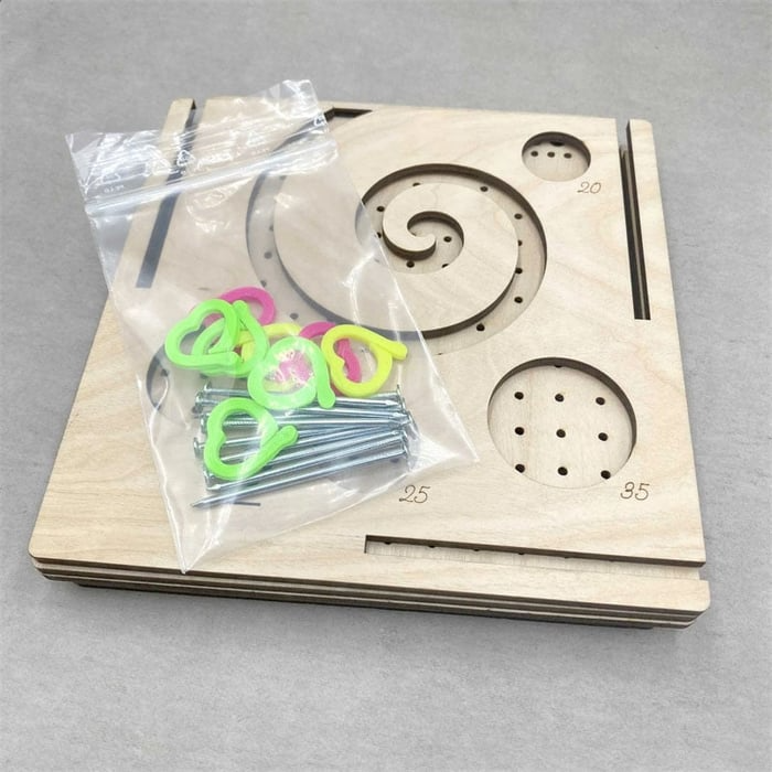 Tangle-Free Crafting Bliss | Storage for Needles Scissors Tools | Smooth Thread Flow Without Snags | KnitNest