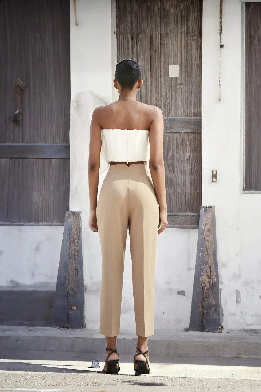 LunaLift™ Pleated High Waist Pants — Sculpt Your Curves and Feel Unstoppable All Day