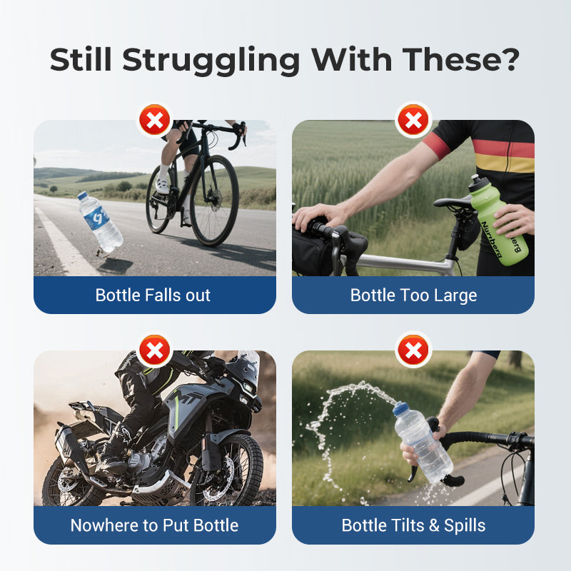 1+1 FREE | FlexRide – Your bottle holder that adapts!