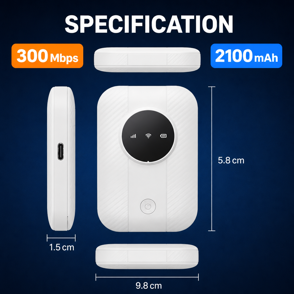 NomadNet™ — Control Your Own 300Mbps WiFi in Hotels, Cafés & Airports