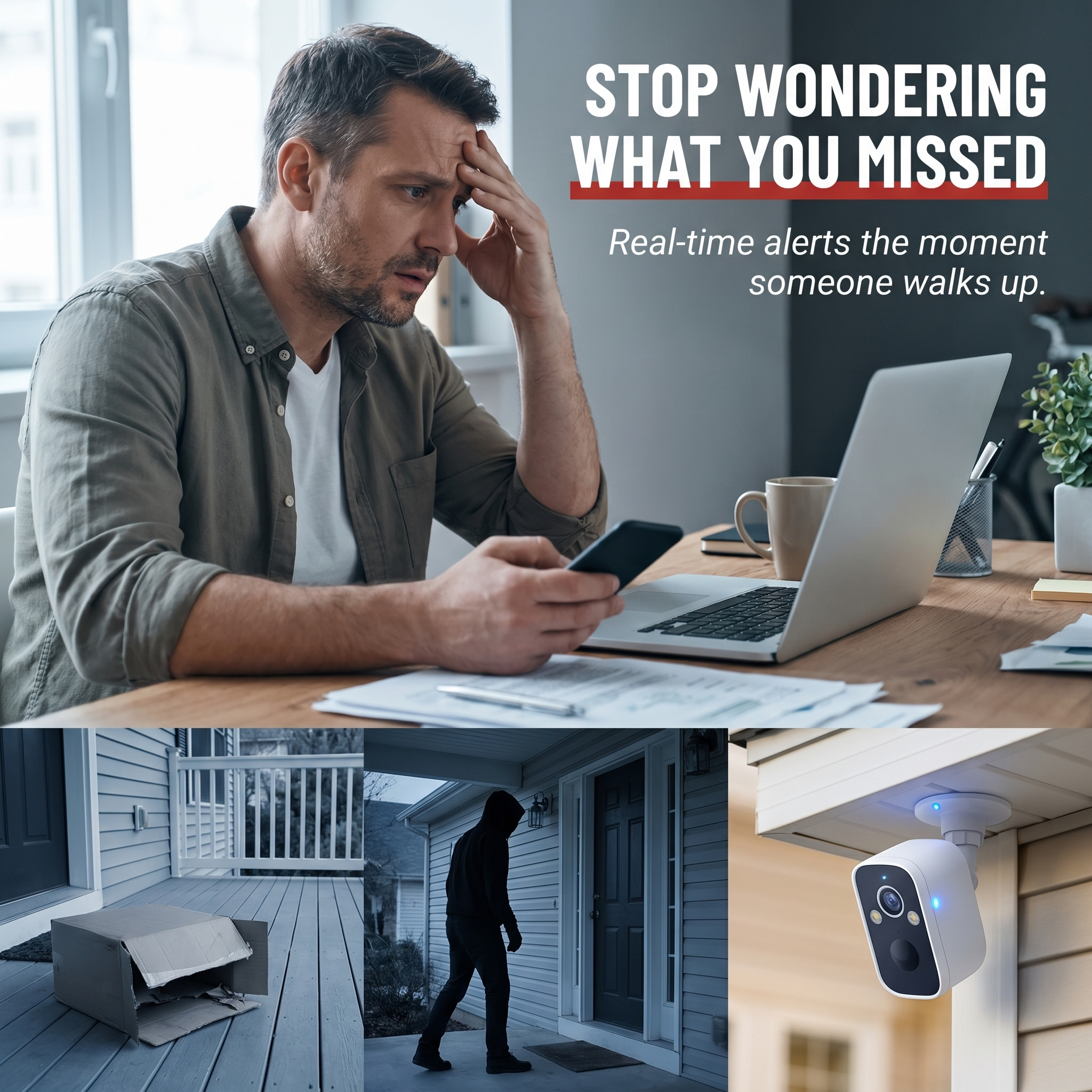VigilantEye™ — Monitor Every Visitor Remotely, No Cables or Monthly Fees