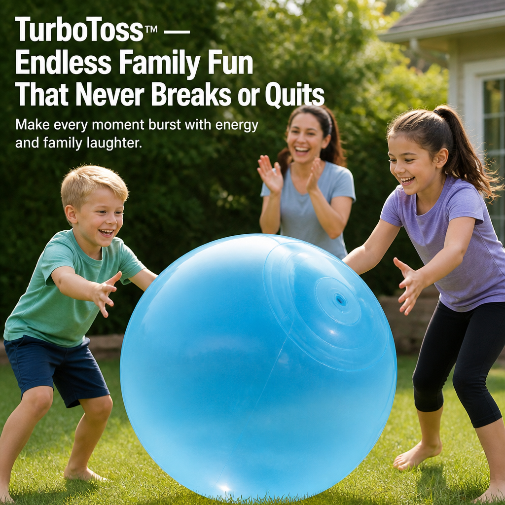 TurboToss™ — Endless Family Fun That Never Breaks or Quits