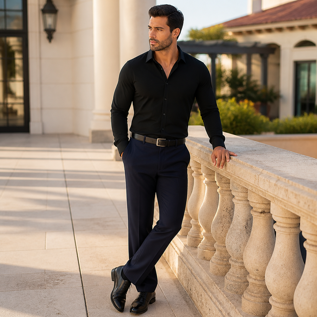 FlexForm™ Dress Shirt — Experience All-Day Freedom and Unshakable Confidence