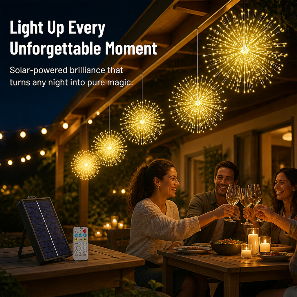 LumaGlint™ — Ignite Your Evenings with Effortless, Stunning Outdoor Magic