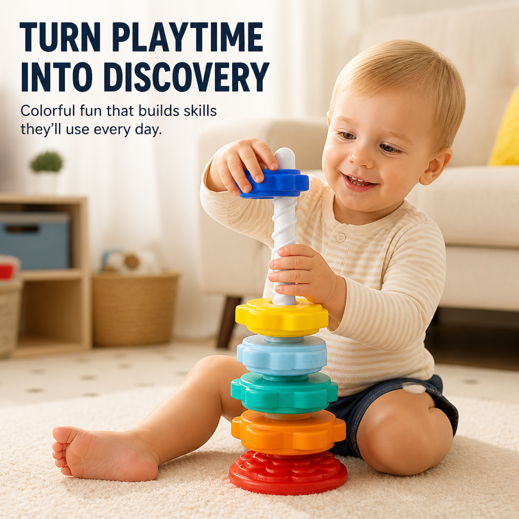 ColorWhirl™ — Ignite Their Curiosity with Every Colorful Spin and Stack