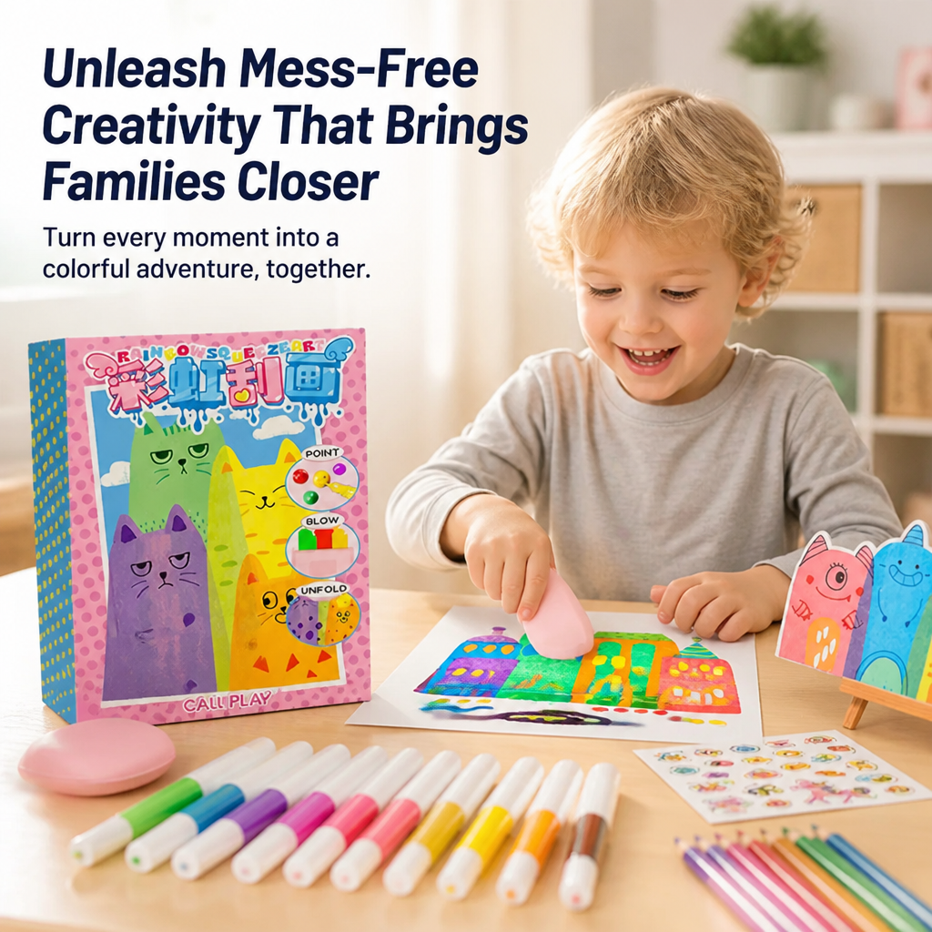 ChromafyJoy™ — Unleash Mess-Free Creativity That Brings Families Closer
