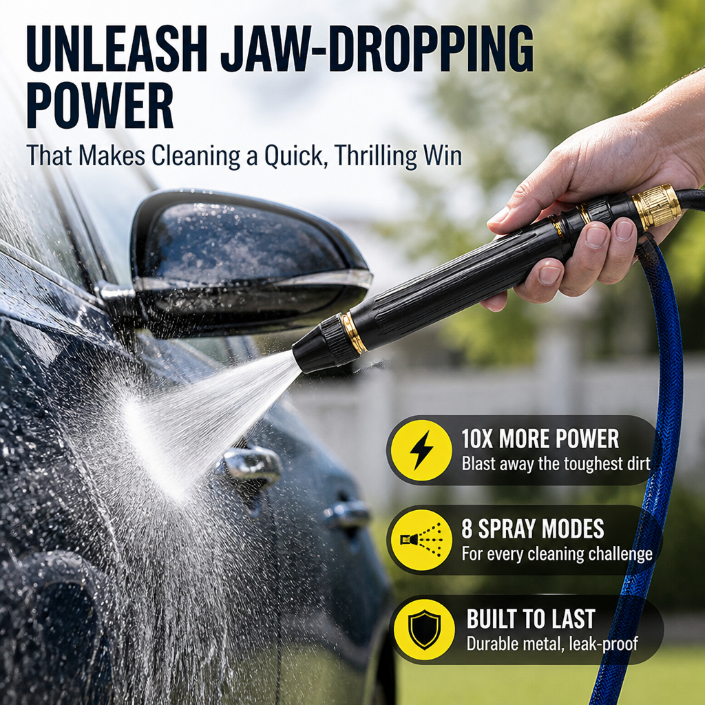HydroForce™ — Unleash Jaw-Dropping Power That Makes Cleaning a Quick, Thrilling Win