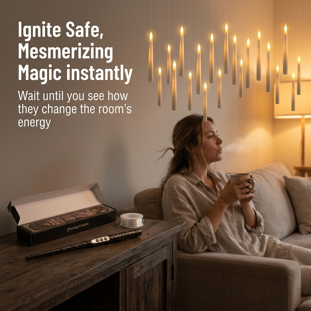 LumaMyst™ Floating Candles — Ignite Safe, Mesmerizing Magic That Transforms Any Room Instantly