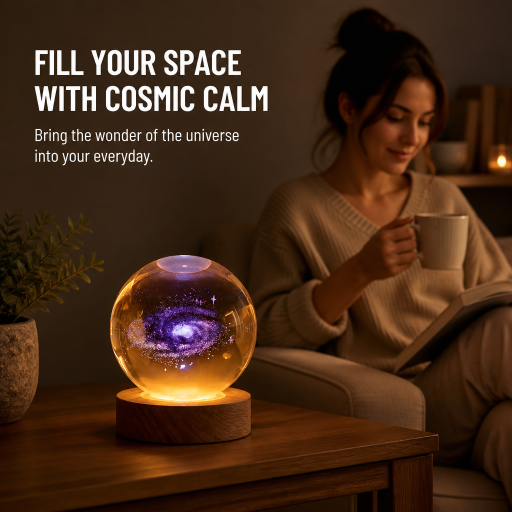 StellarSphere™ — Fill Your Space with Mesmerizing Cosmic Calm and Endless Wonder